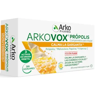 Arkopharma ArkoVox Miel y Limón con Própolis 24 Comprimidos