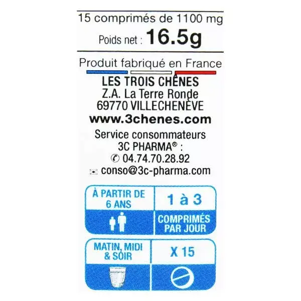 3C Pharma Sinuxin 15 tablets