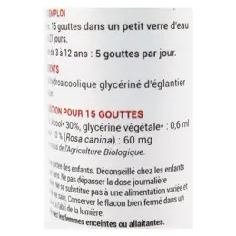 Oemine Macérât Glycériné Églantier Bio 30ml