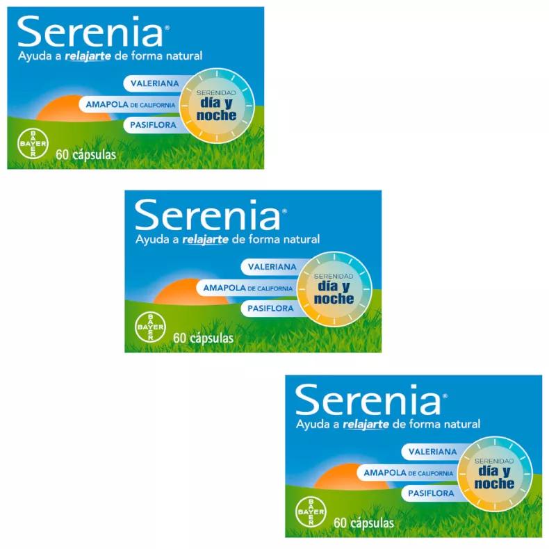 Serenia Relajación Natural 3x60 Cápsulas FORMATO AHORRO 3x2