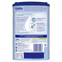 Gallia Calisma Lait 2ème Âge 830g