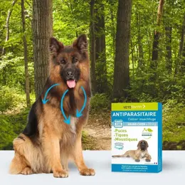 Vetoform Antiparasitaire Collier Chiens +25kg 65cm