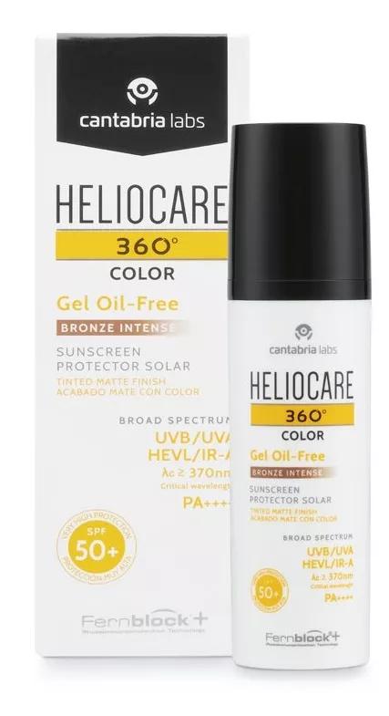 Heliocare 360 Gel Oil Free SPF50+ Color Bronze Intense 50 ml