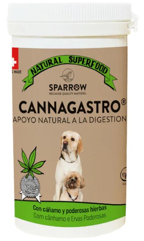 Sparrow Cannagastro Kräuter und Hanf für die Verdauung von Hunden