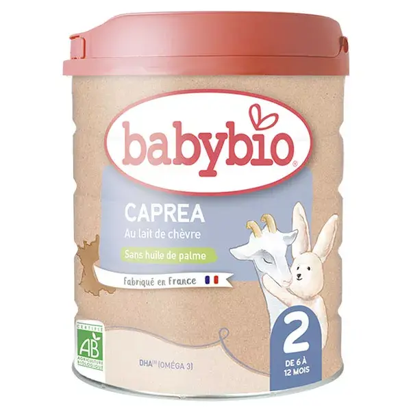 Babybio Lait de Chèvre Caprea 2ème Âge Bio 800g