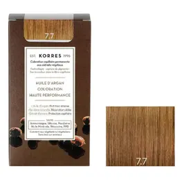Korres Capillaire Coloration Permanente Blond Marron 7.7