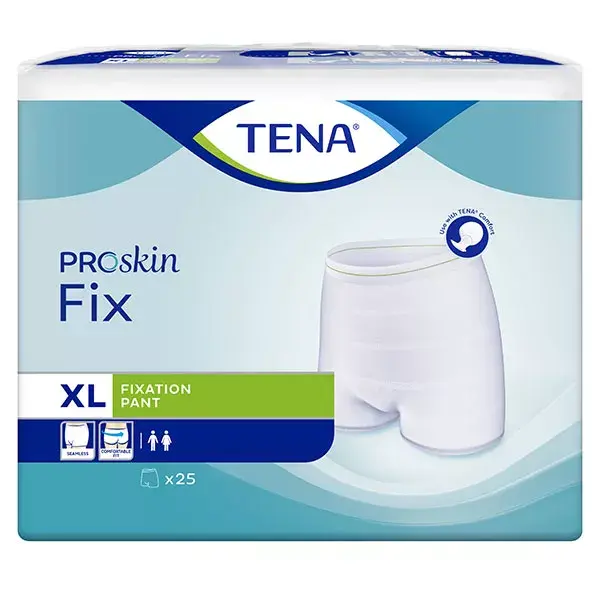 TENA Proskin Fix Slip de Maintien Taille XL 25 unités