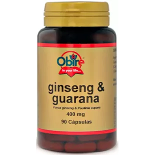 Obire Ginseng and Guarana 400 mg 90 Capsules