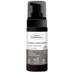 Green Pharmacy Bamboo + Niacinamide Facial Foam 150 ml