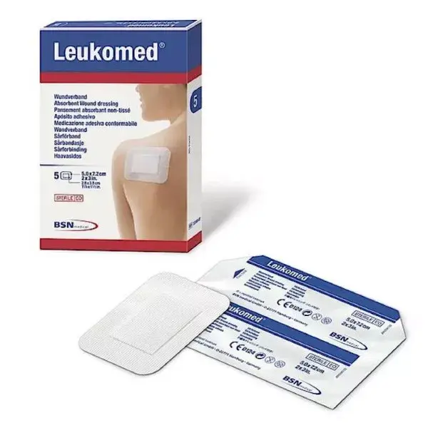 BSN Médical Leukomed ST 5 x 7,2cm 5 Unités