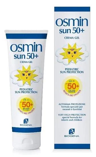 Biogena Osmin Sun Crema-Gel Protettiva Spf 50+ Per Neonati e Bambini 90 ml