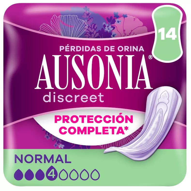 Ausonia Discreet Compresa Normal Pérdidas Orina Mujer 14 uds