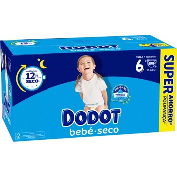 Dodot Bebé Seco Value Pack Talla 6-36 uds. : : Bebé