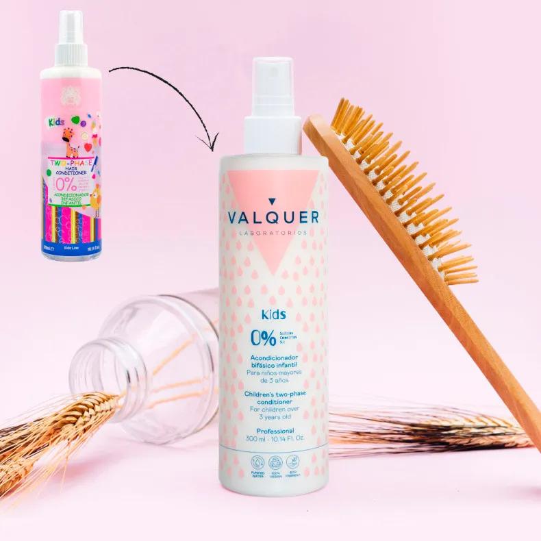 Valquer Laboratories Präventiver 2-Phasen Conditioner Für Kinder – Mit Teebaumöl, Beugt Läusen Vor, Erleichtert Kämmbarkeit – 300 Ml