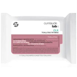 Cumlaude Lab Lingettes Intimes CLX 15 unités