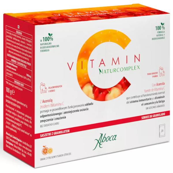 Aboca Vitamin C Naturkomplex 20 Umschläge