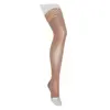 Veinax Transparent Bas Auto-Fixants Pieds Ouverts Classe 2 Normal Taille 1 Beige Éclat