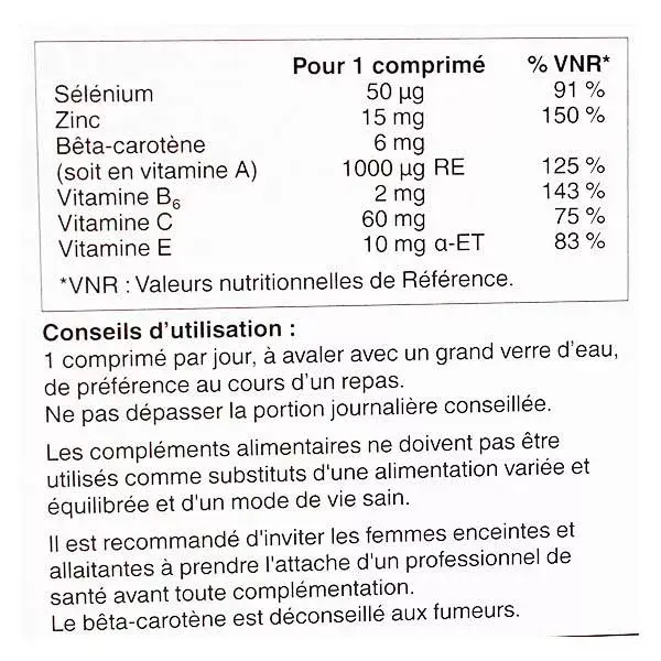 Pharma Nord Sélénium Zinc 150 comprimés