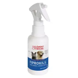 Clement Thekan Spray Anti-Puces Anti-Tiques Chien Chat 100ml