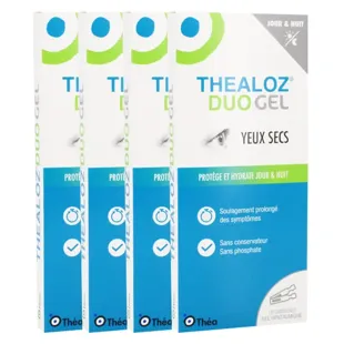 Théa Thealoz Duo Gel 10 monodosi - Confezione da 4