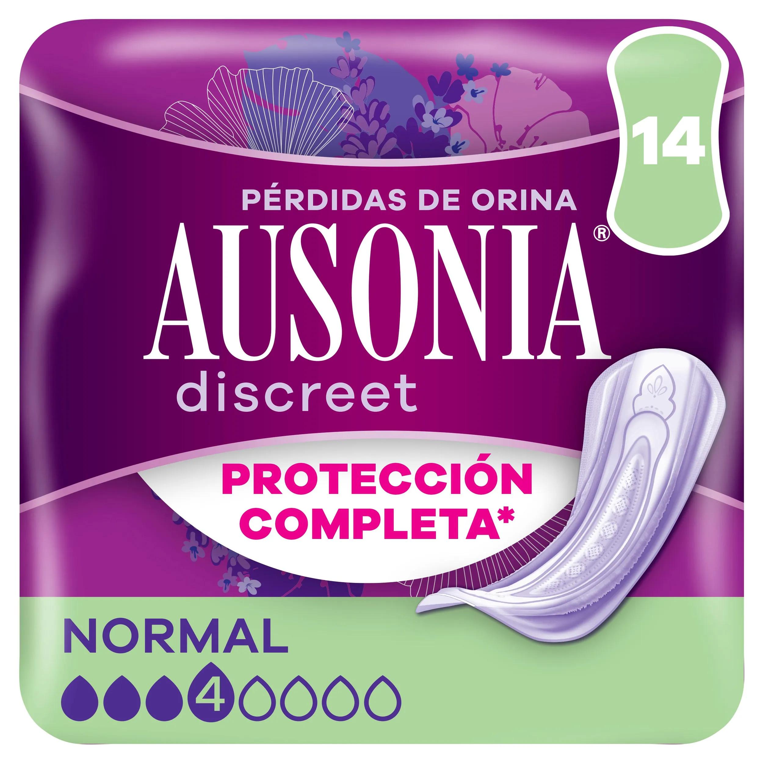 Ausonia Discreet Compresse normale pour pertes d'urine pour femme 14 unités