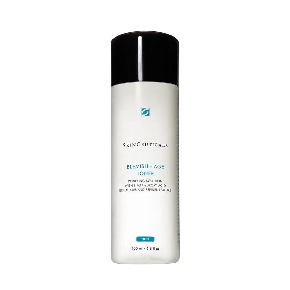 SkinCeuticals Blemish + Age Toner Tonico Esfoliante a base di Acido Salicilico, Glicolico e LHA 200 ml