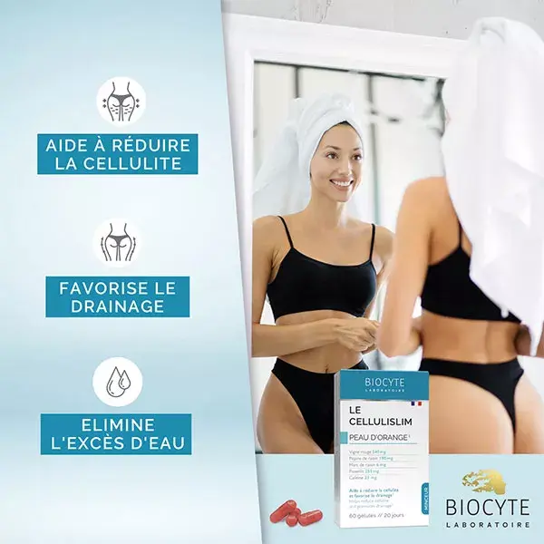 Biocyte Le Cellulislim Minceur Buccia d'Arancia Drenaggio 60 pillole