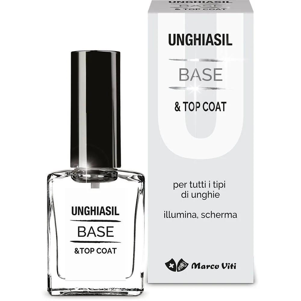 Unghiasil Base & Top Coat Smalto Unghie Illuminante 10ml