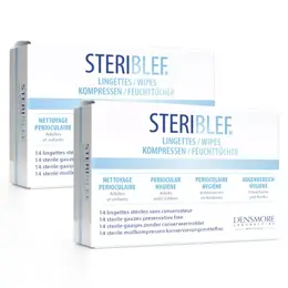 Densmore Lot de 2 Steriblef Lingettes