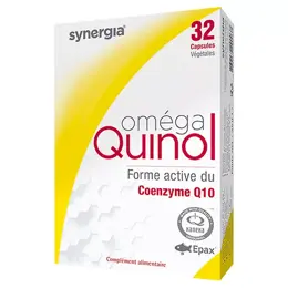 Synergia Oméga Quinol 32 capsules