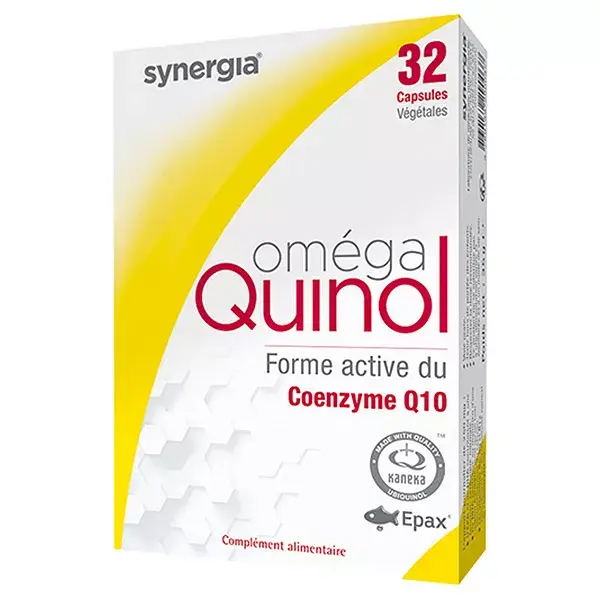 Synergia Oméga Quinol 32 comprimidos