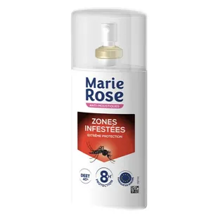 Marie Rose Antizanzare, Zone infestate, Protezione estrema, 100 ml