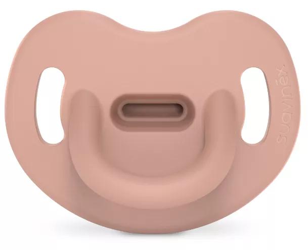Suavinex Fopspeen Volledig siliconen anatomische speen Sx Pro 0-6m Essence Nude