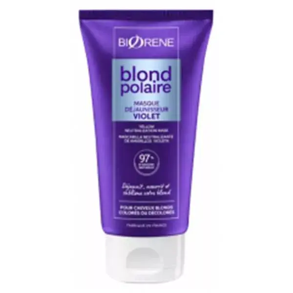 Biorene Blond Polaire Masque Déjaunisseur Violet 150 ml