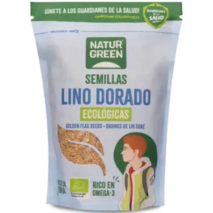 NaturGreen Organic Golden Flax Seeds 500g