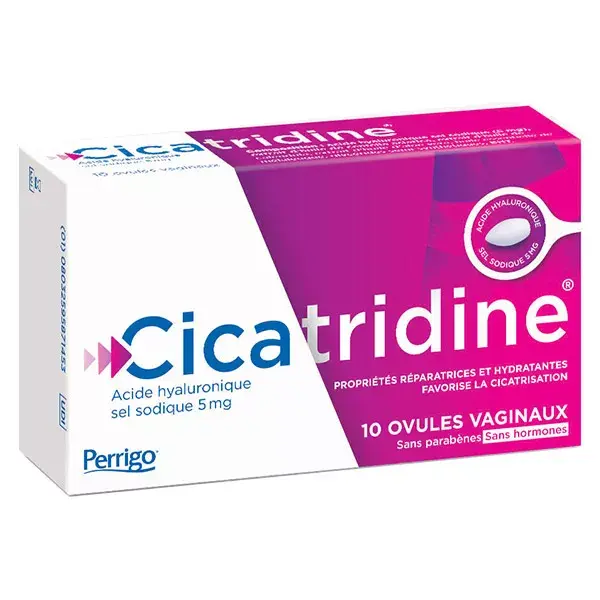 Cicatridine box of 10 ova