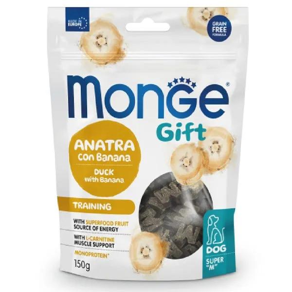 Monge Snack Training Per Cani Adulti Anatra Con Banana 150G