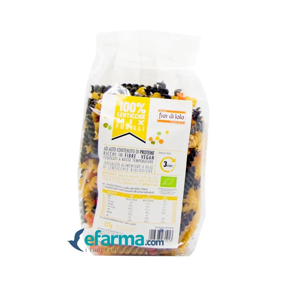 Fior Di Loto Fusilli Di Lenticchie Mix Bio 225 g