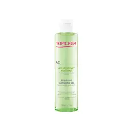 Topicrem AC Gel Nettoyant Purifiant Peaux Mixtes à Grasses 200ml