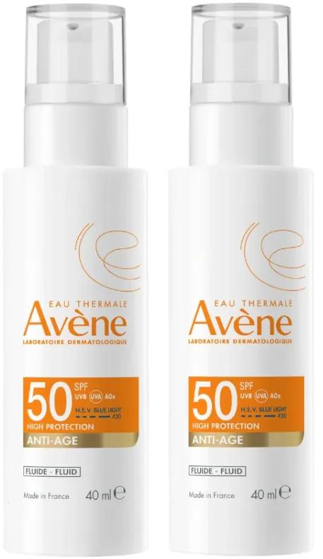 Avène Anti-Aging Fluid SPF50 2x40 ml
