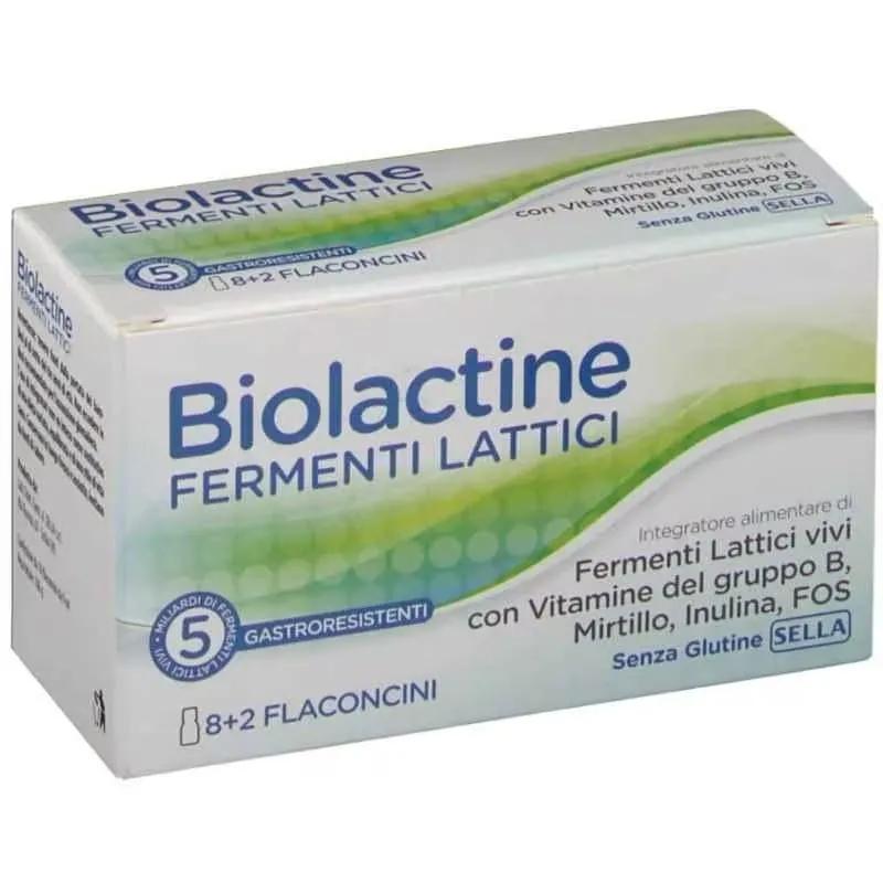 Biolactine 5 Miliardi Integratore Di Fermenti Lattici 10 Flaconcini