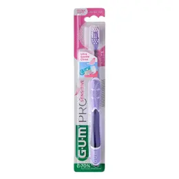 Brosse à dents GUM® PRO SENSITIVE Ultra-Souple 15/100e