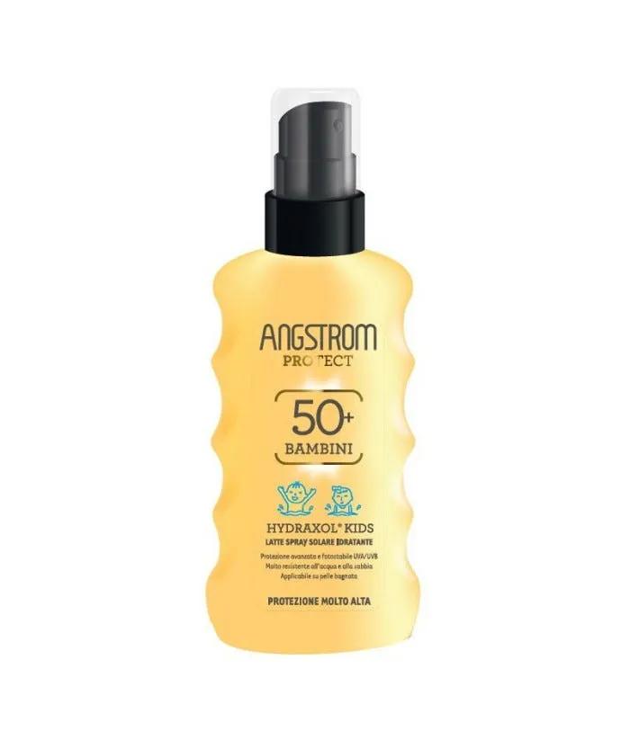 Angstrom Kids Latte Solare Spray Idratante SPF 50+ Protezione Bambini 175 ml