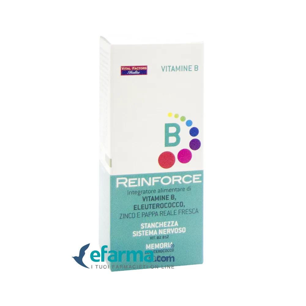 Farmaderbe Reinforce Vitamine B Integratore 100 ml