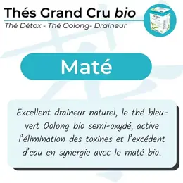 Nutrigée Thé détox maté bio 30 sachets fraîcheur