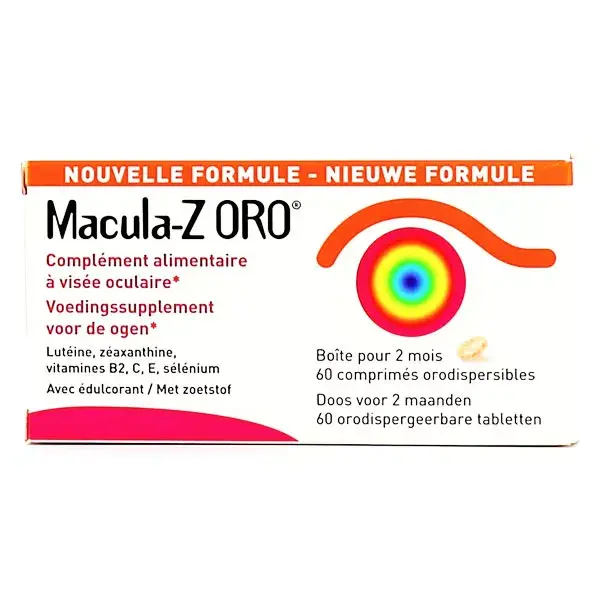 Macula-Z ORO Visée Oculaire 60 comprimés