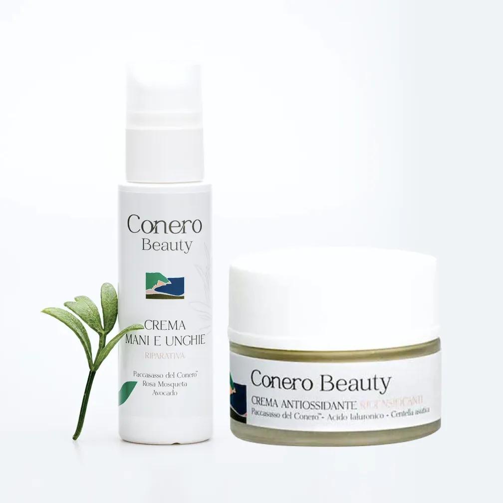 Conero Beauty Linea Essentials Crema Mani Riparativa + Crema Viso Ridensificante