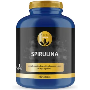Phytoarma Spirulina 280 Cápsulas Vegetales