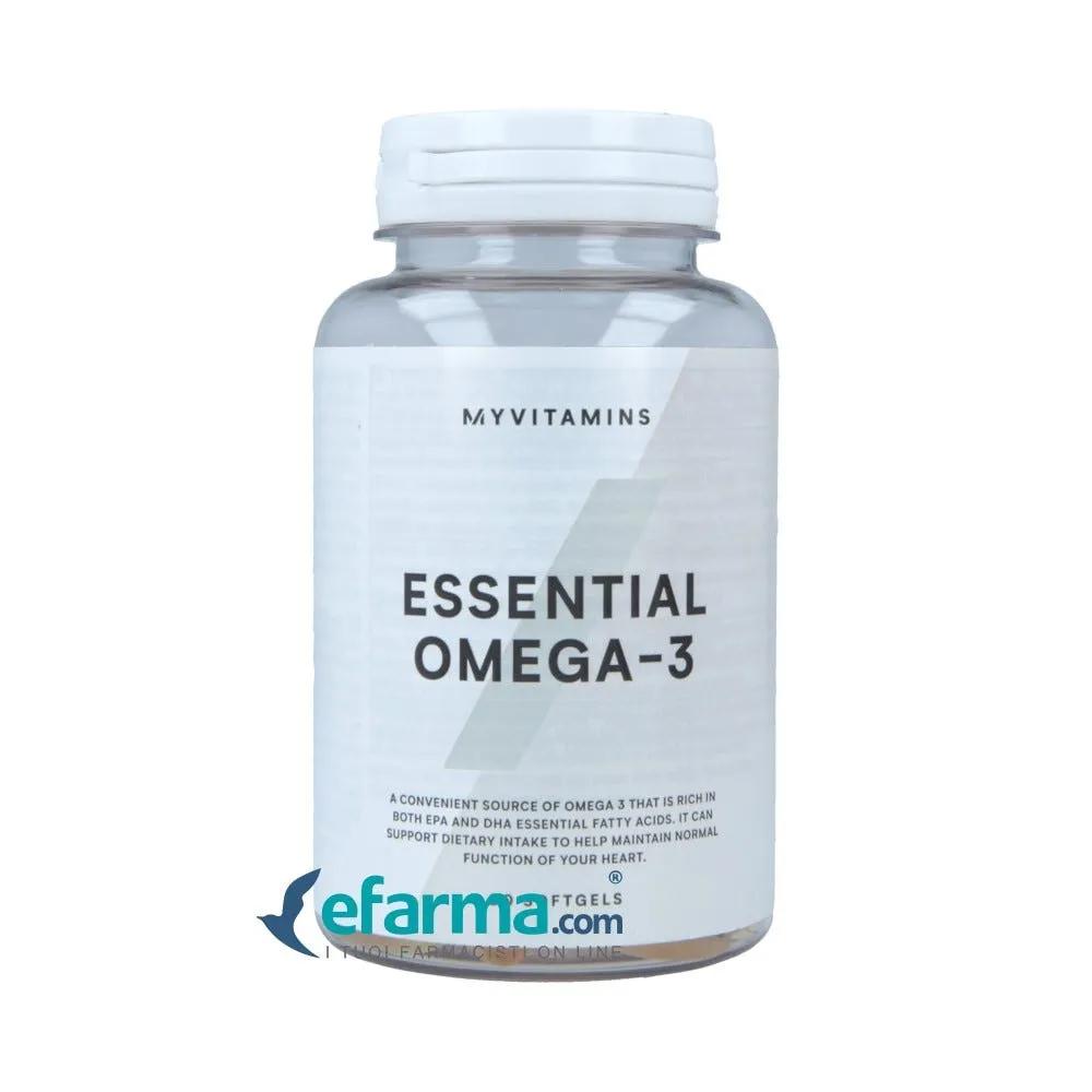 Myprotein Omega-3 Essenziale Integratore di Acidi Grassi 90 Capsule