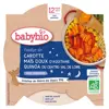 Babybio Repas Soir Assiette Carotte Maïs Quinoa +12m Bio 230g